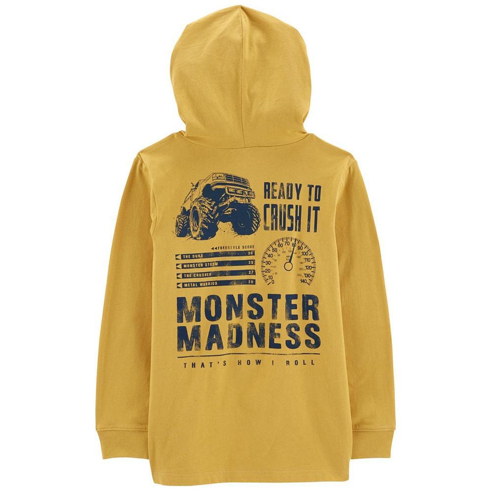 商品Carter's|Little Boys Hooded Jersey T-shirt,价格¥89,第4张图片详细描述