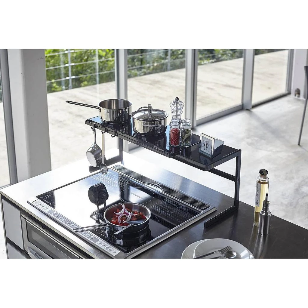 Yamazaki Tower Extendable Kitchen Rack - Black 商品