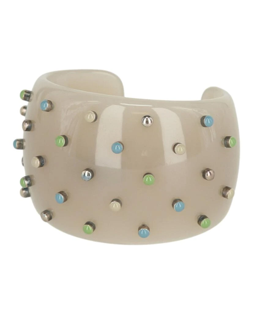 商品Bottega Veneta|Studded Wide Cuff Bracelet,价格¥1354,第1张图片