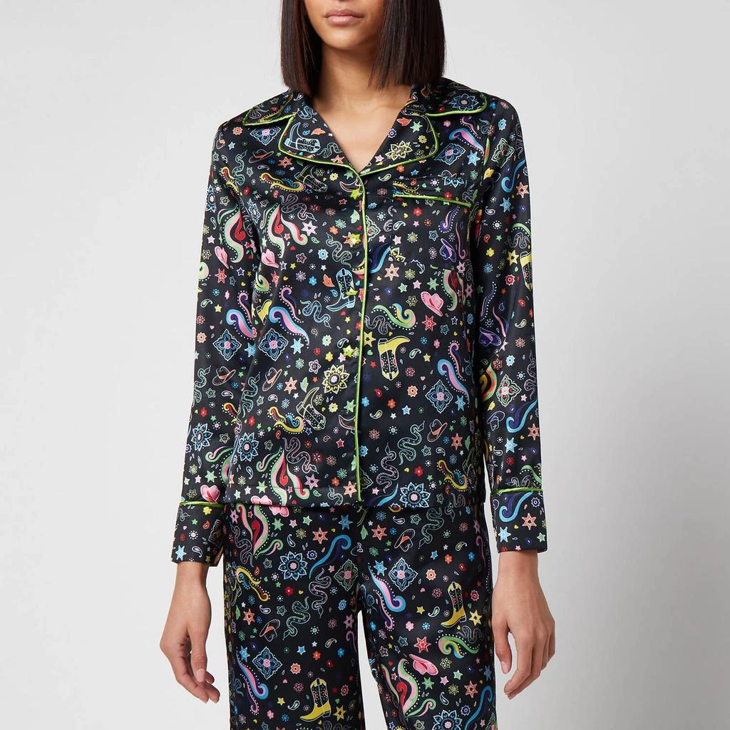 商品The Hut|Never Fully Dressed Women's Dolly Satin PJ Set - Multi,价格¥486,第3张图片详细描述