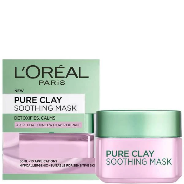 商品L'Oreal Paris|L'Oréal Paris Pure Clay 舒缓泥膜 - 50ml,价格¥91,第2张图片详细描述