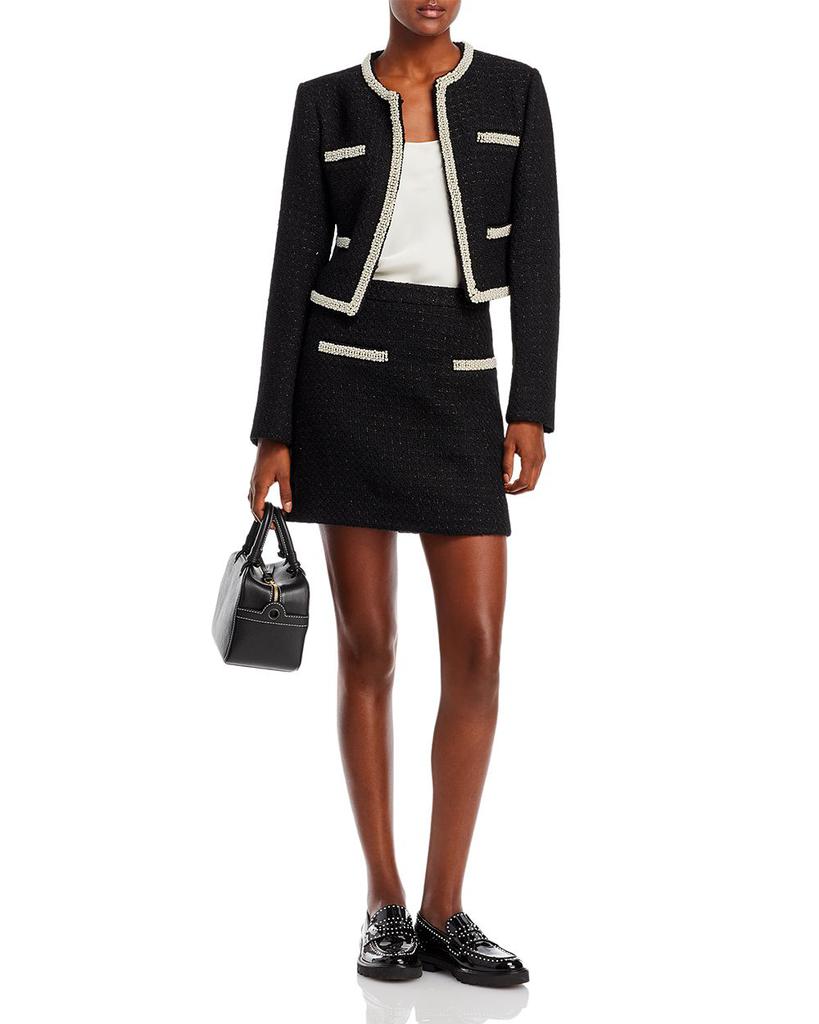 Embellished Tweed Mini Skirt - 100% Exclusive商品第7张图片规格展示
