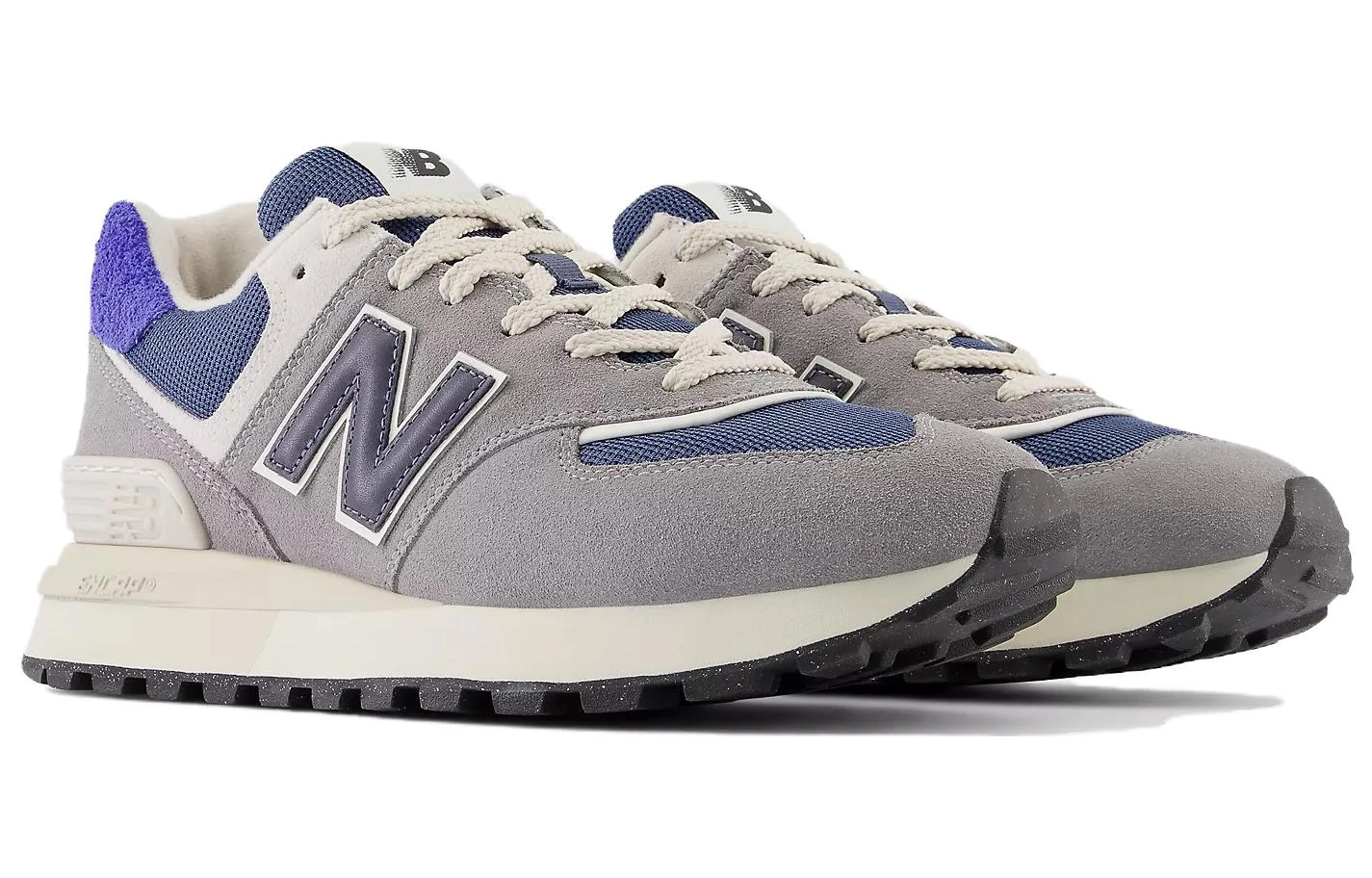 商品[国内直发] New Balance|NB 574 耐磨透气 低帮 跑步鞋 男女同款 灰色,价格¥791,第4张图片详细描述