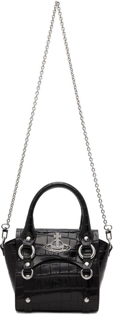 商品Vivienne Westwood|Black Mini Betty Top Handle Bag,价格¥4193,第6张图片详细描述