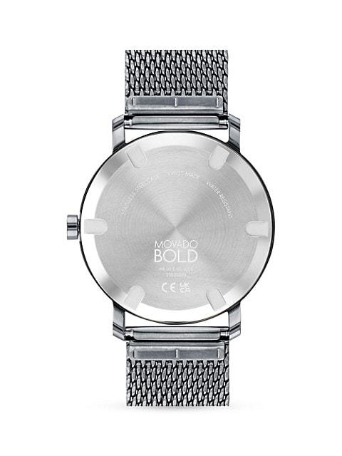 BOLD Evolution Ionic Plated Grey Steel Bracelet Watch商品第3张图片规格展示