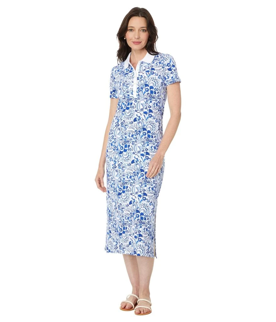 商品Tommy Hilfiger|Floral Midi Polo Dress,价格¥333,第1张图片