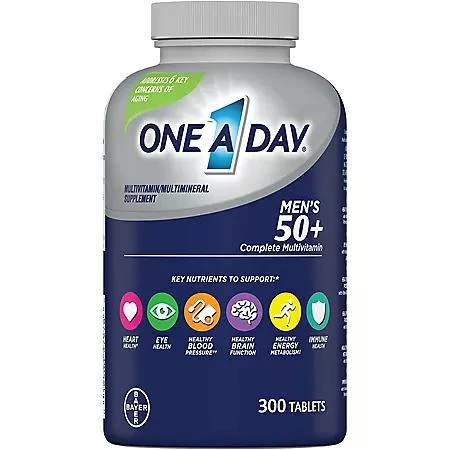 One A Day 50岁以上男性 多种维生素 (300 ct.) 商品