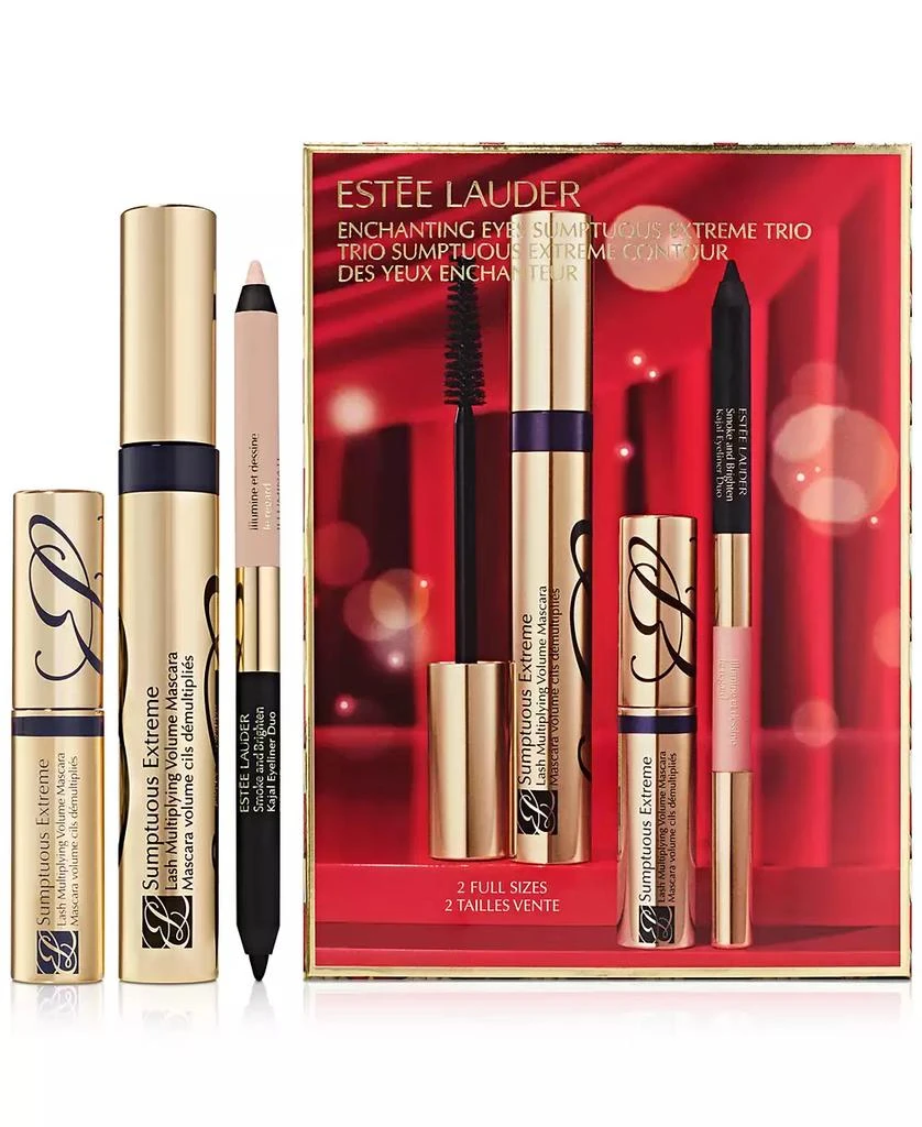 商品Estée Lauder|3-Pc. Enchanting Eyes Sumptuous Extreme Eye Makeup Gift Set,价格¥205,第1张图片