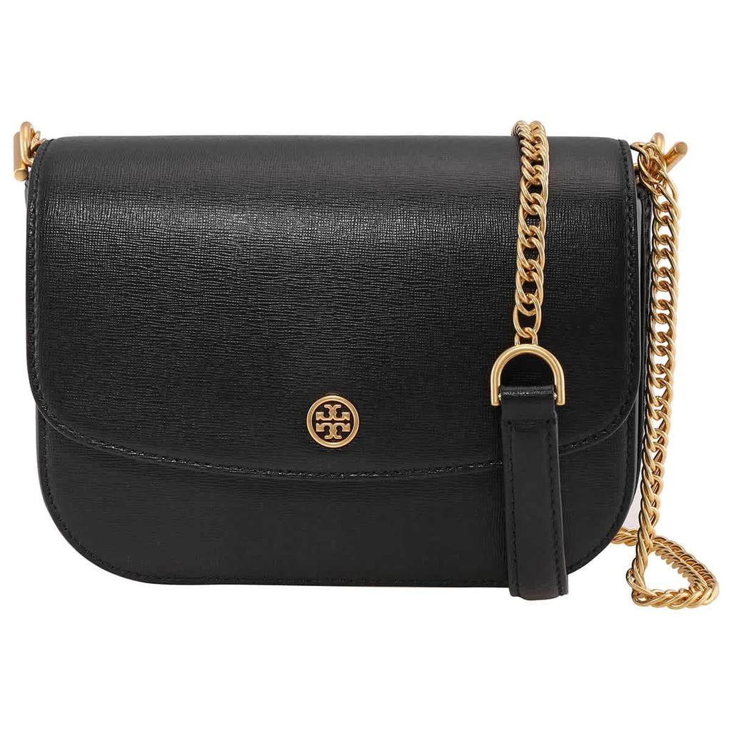 商品Tory Burch|Tory Burch Robinson Textured Leather Shoulder Bag In Black,价格¥2110,第2张图片详细描述