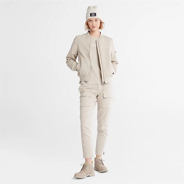 商品Timberland|T-Shirt with Tencel™ x Refibra™ Technology for Women in Grey,价格¥222,第3张图片详细描述
