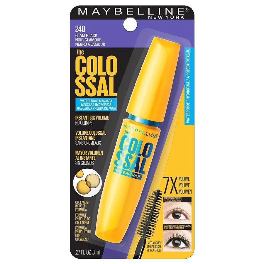 商品Maybelline|The Colossal Waterproof Volumizing Mascara,价格¥82,第3张图片详细描述
