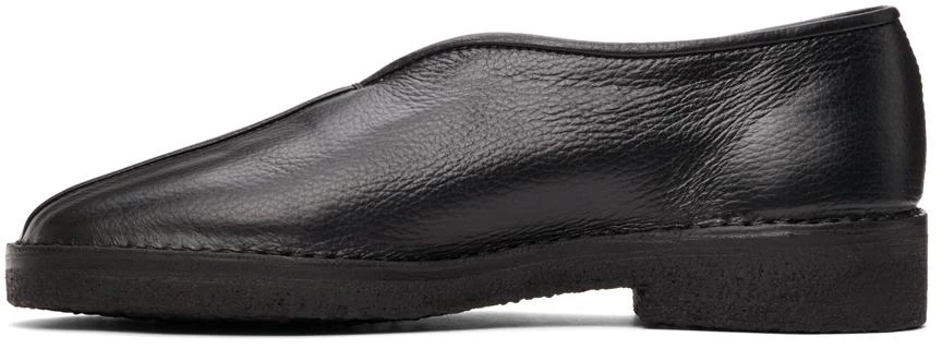 商品Lemaire|Black Square Toe Loafers,价格¥3385,第3张图片详细描述