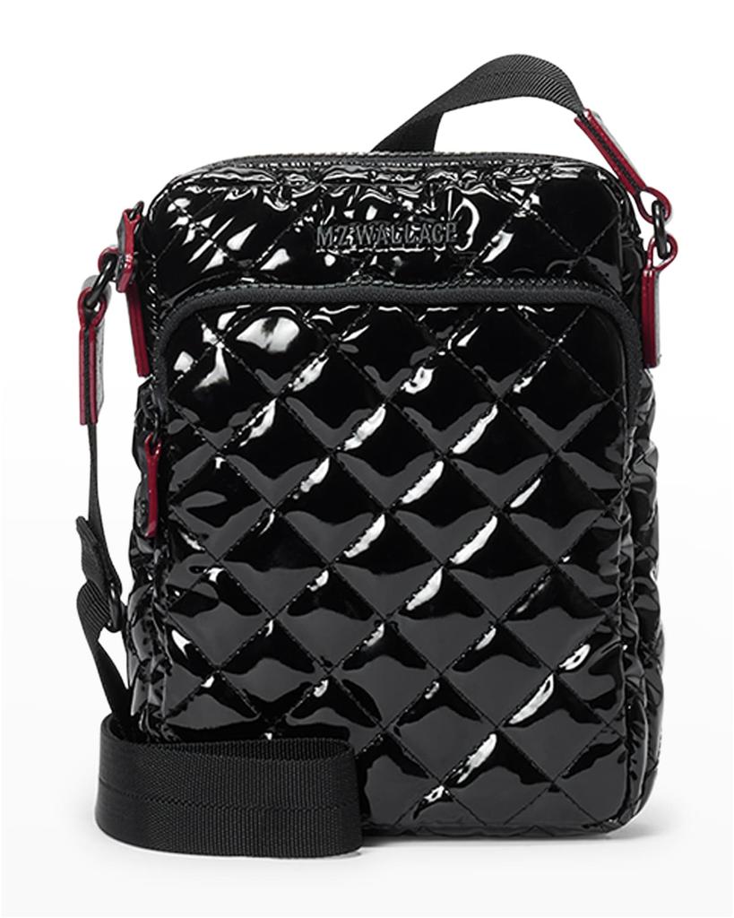 Metro Patent Quilted Crossbody Bag商品第1张图片规格展示