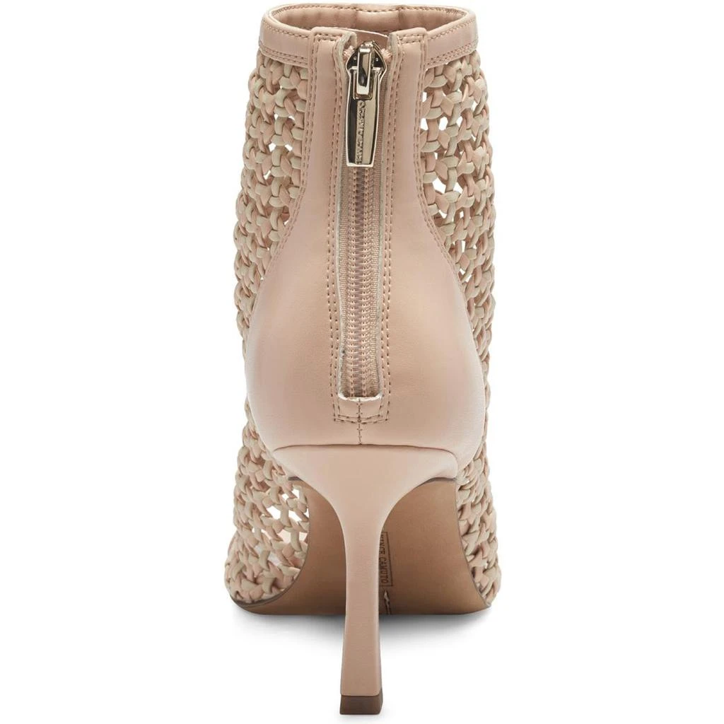 商品Vince Camuto|Vince Camuto Womens Emalani Leather Open Knit Booties,价格¥448,第3张图片详细描述