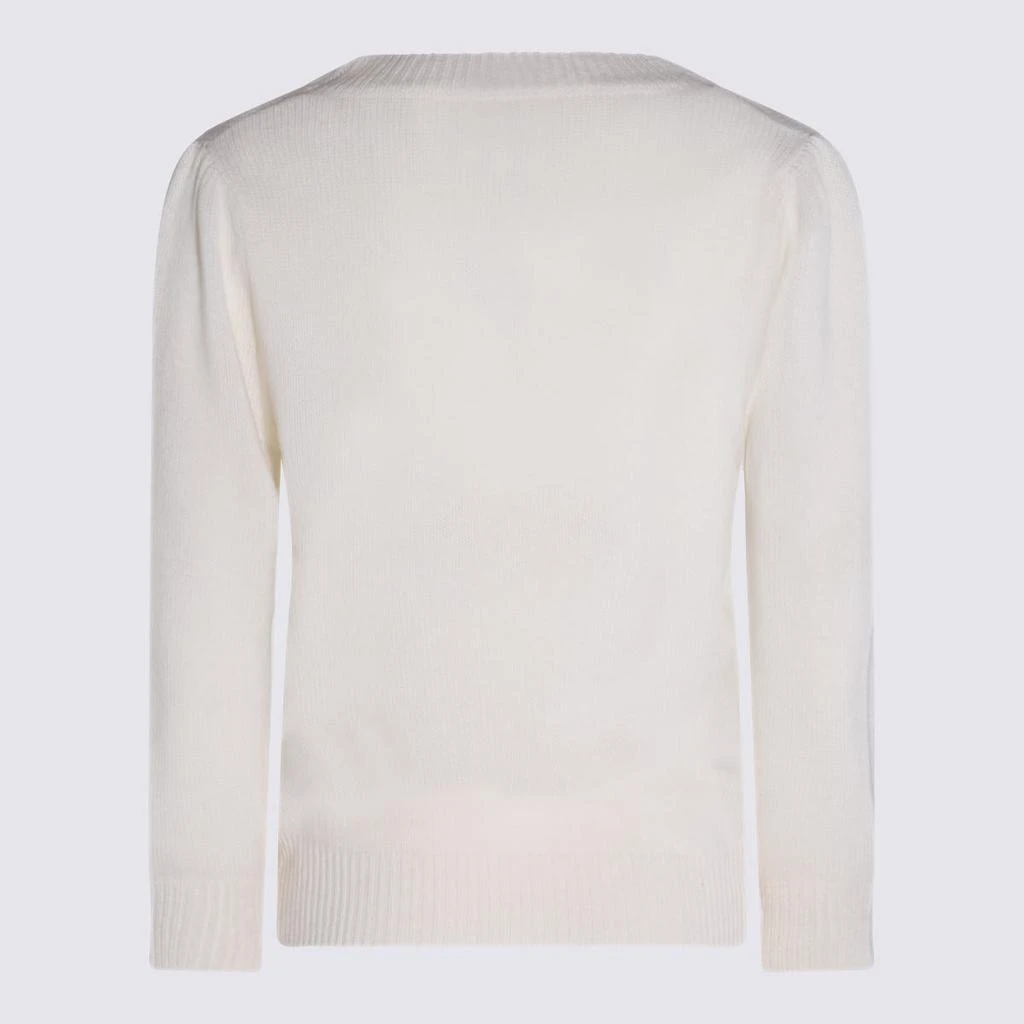 商品Allude|ALLUDE WHITE WOOL KNITWEAR,价格¥991,第2张图片详细描述