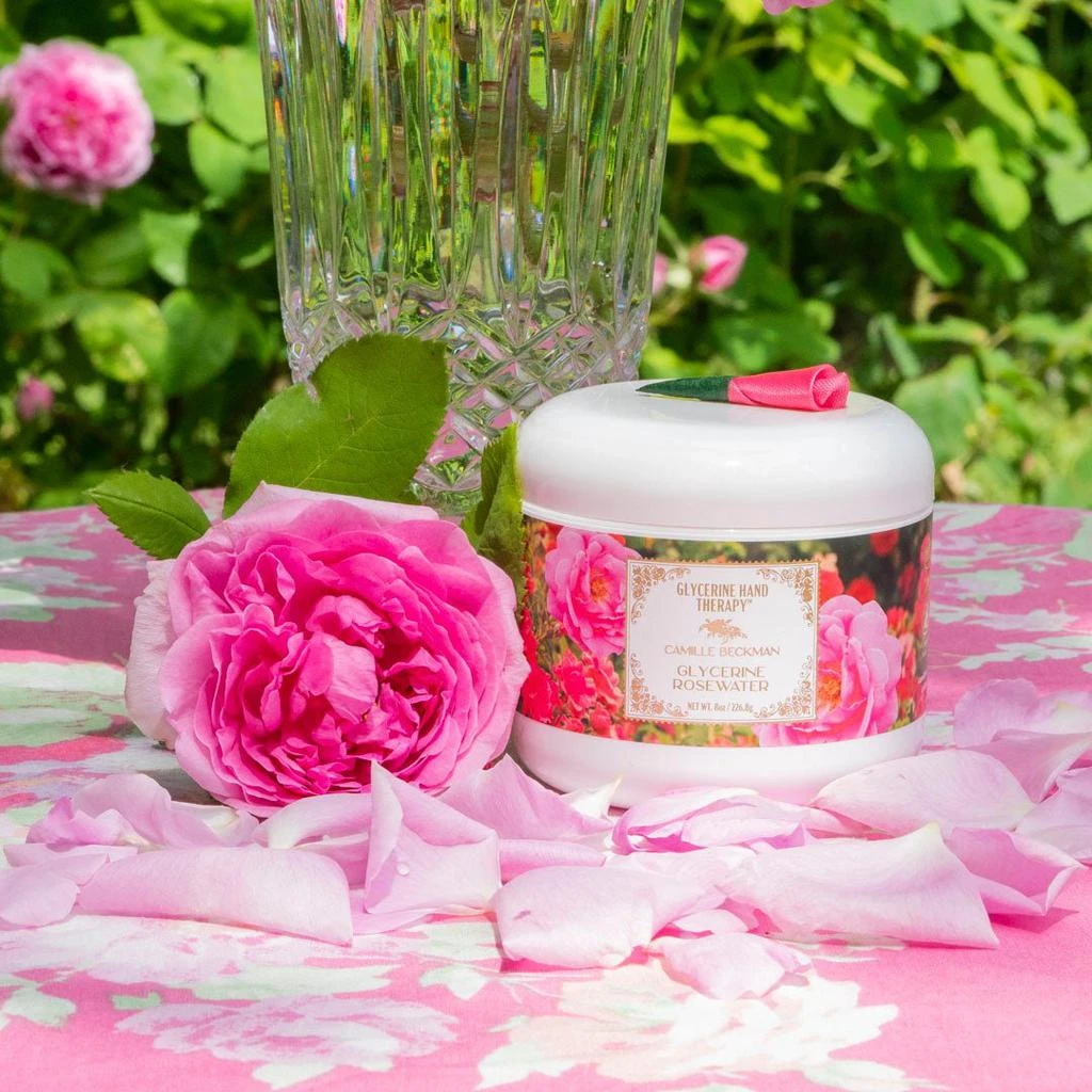 商品Camille Beckman|Glycerine Hand Therapy™ 8oz Glycerine Rosewater,价格¥157,第3张图片详细描述