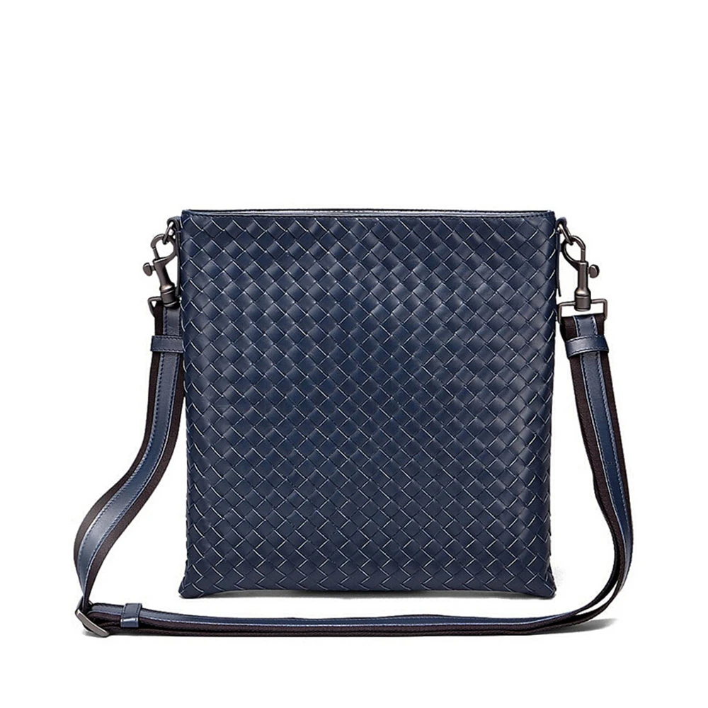 商品[国内直发] Bottega Veneta|BOTTEGA VENETA 深蓝色男士斜挎包 276357-V465C-4097,价格¥13395,第1张图片