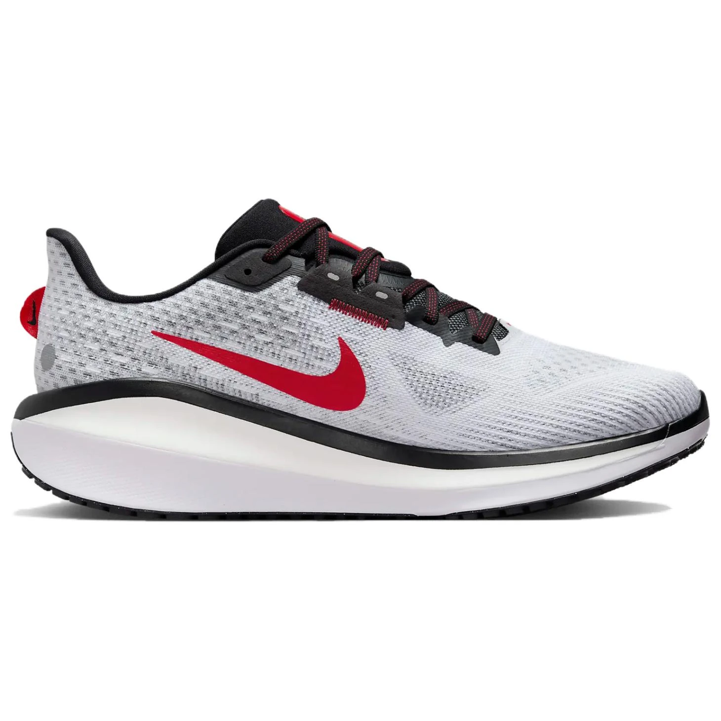 商品[国内直发] NIKE|Air Zoom Vomero 17 舒适 低帮 休闲跑步鞋 男款 白红黑,价格¥582,第3张图片详细描述