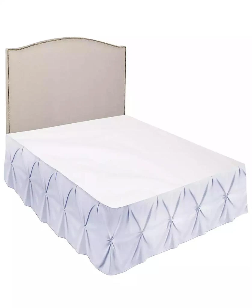 商品Nestl|Bedding 14" Tailored Pinch Pleated Bedskirt, Queen,价格¥91,第3张图片详细描述