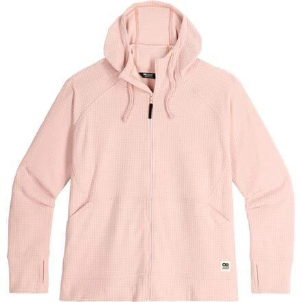 商品Outdoor Research|Mega Trail Mix Fleece Full Zip Hoodie - Plus - Women's,价格¥381,第5张图片详细描述