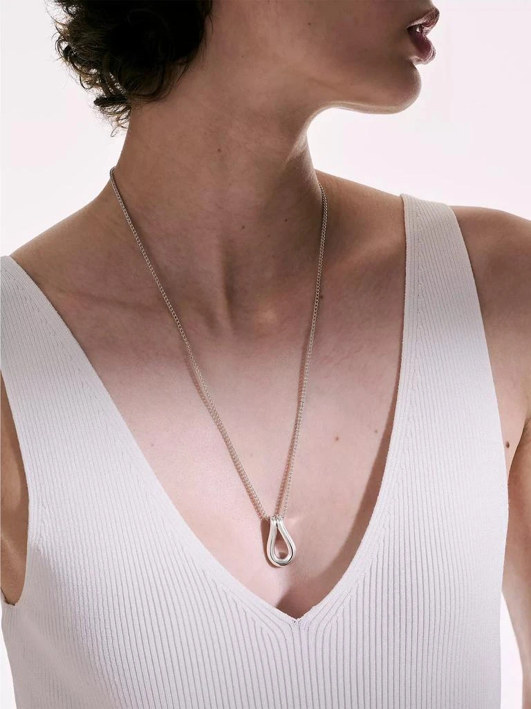 商品John Hardy|Surf Sterling Silver Etruscan Chain Pendant Necklace,价格¥3693,第2张图片详细描述