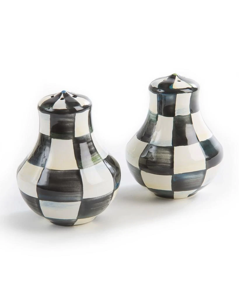 商品MacKenzie-Childs|Courtly Check Enamel Salt & Pepper Shakers,价格¥618,第1张图片