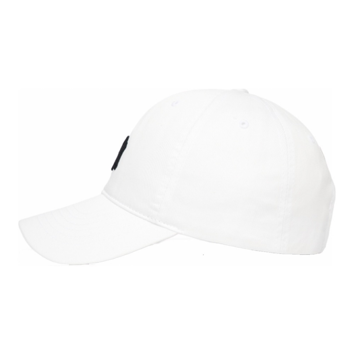 【享贝家】MLB 字母刺绣纯色棒球帽 男女同款 白色 3ACP770-1N-K0030-50WHS商品第4张图片规格展示