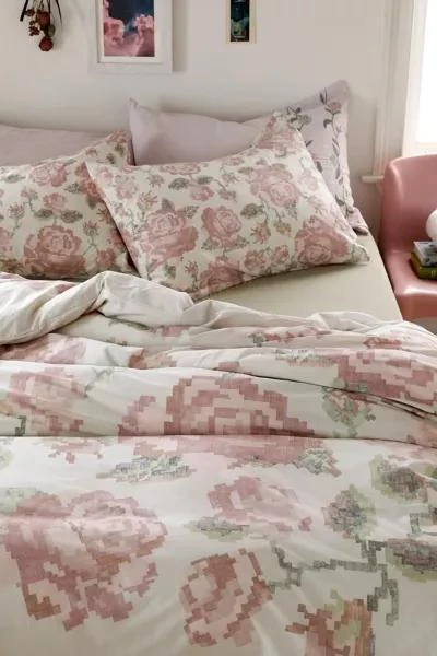 商品Urban Outfitters|Lana Rose Breezy Cotton Percale Duvet Cover,价格¥304,第2张图片详细描述