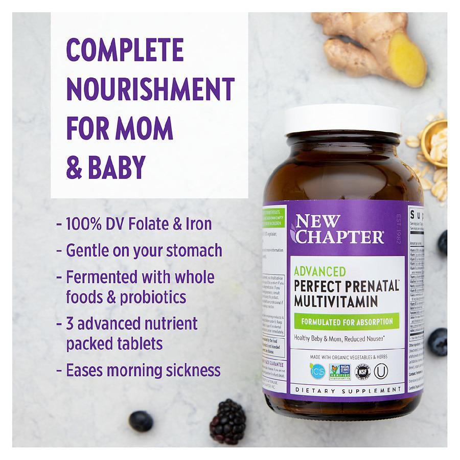 商品New Chapter|Perfect Prenatal Multivitamin,价格¥131,第6张图片详细描述