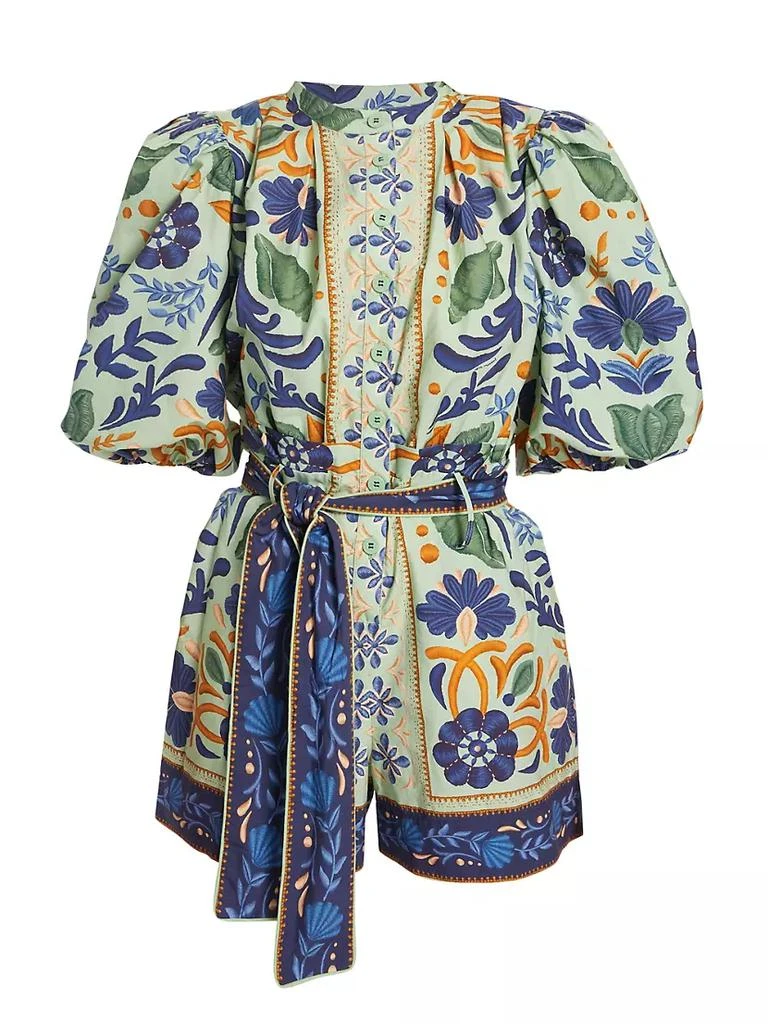 商品Farm Rio|Ocean Tapestry Suzani Romper,价格¥1054,第1张图片