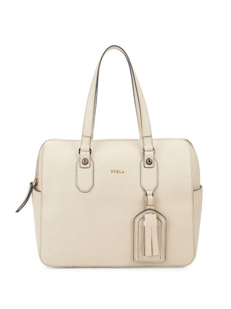 商品Furla|Emma Classic Leather Satchel,价格¥2123,第5张图片详细描述
