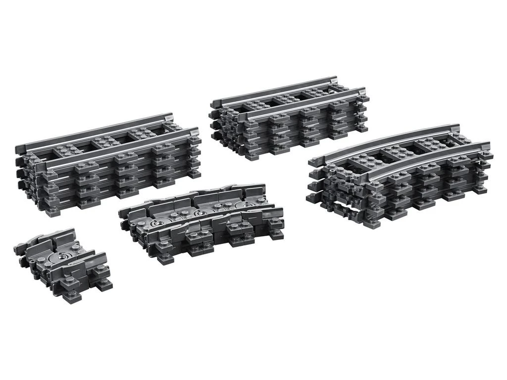 商品LEGO|LEGO City Tracks 60205 Building Kit (20 Pieces),价格¥139,第1张图片