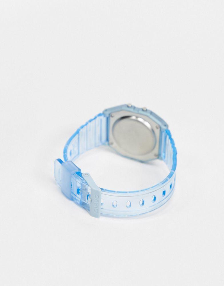 商品Casio|Casio F-91WS-2EF digital watch in blue,价格¥264,第4张图片详细描述