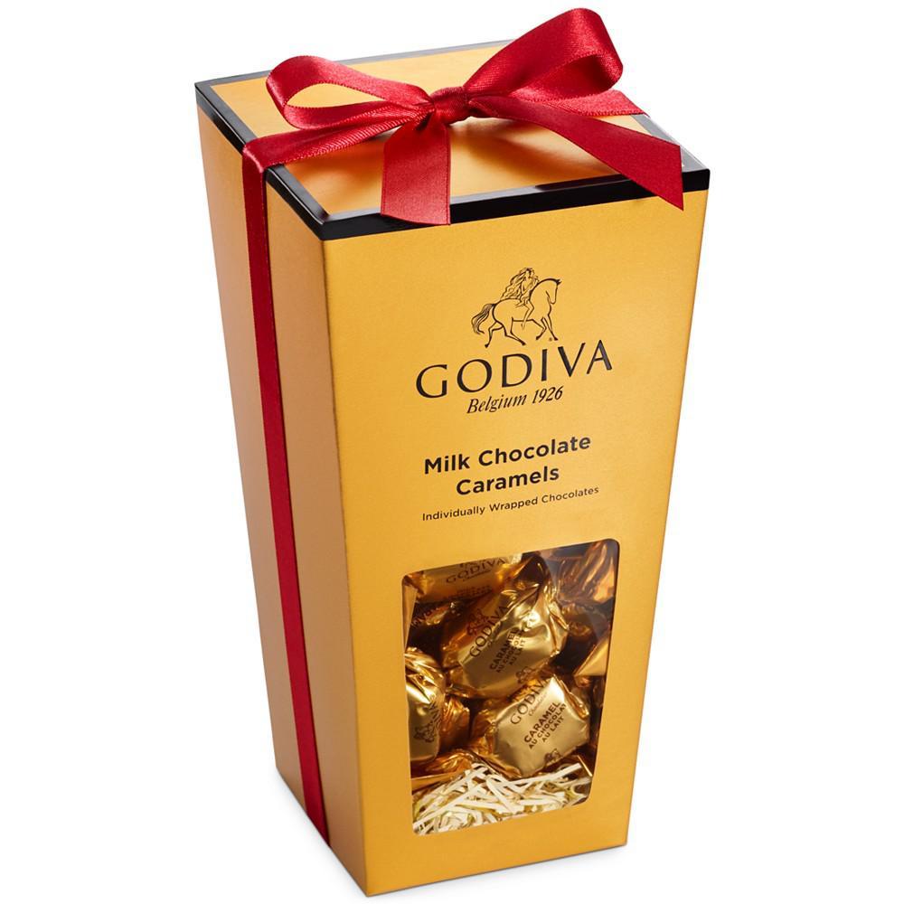 商品Godiva|Milk Chocolate Caramel Gift Bucket Box, 30 Piece,价格¥186,第1张图片