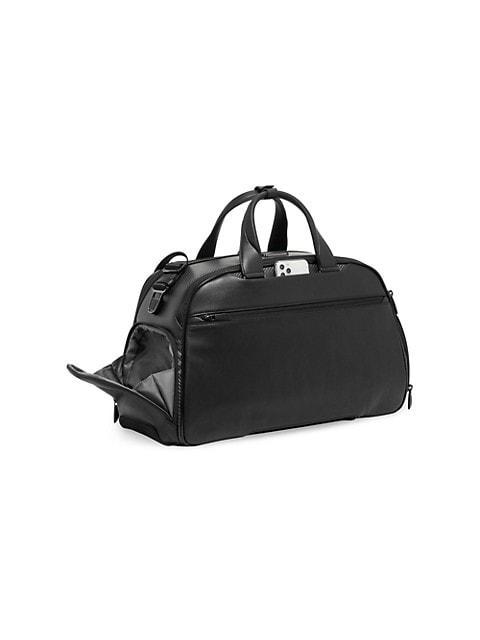 商品Tumi|Quantum Leather-Paneled Duffel Bag,价格¥14631,第5张图片详细描述