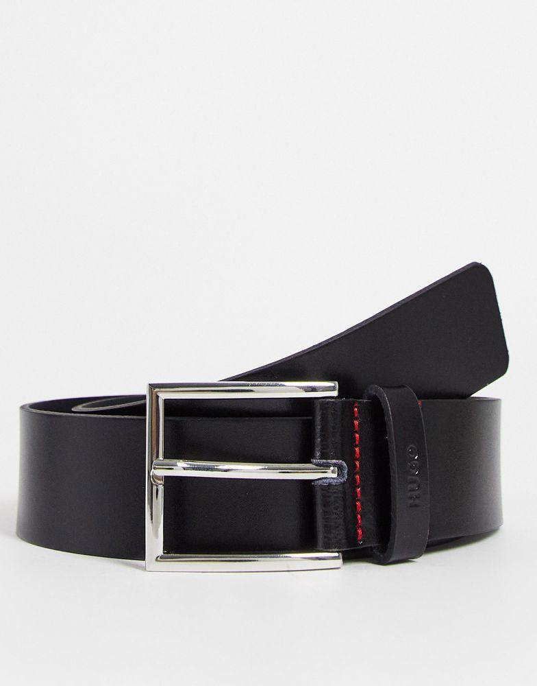 商品Hugo Boss|Hugo giaspo belt in black,价格¥438,第1张图片