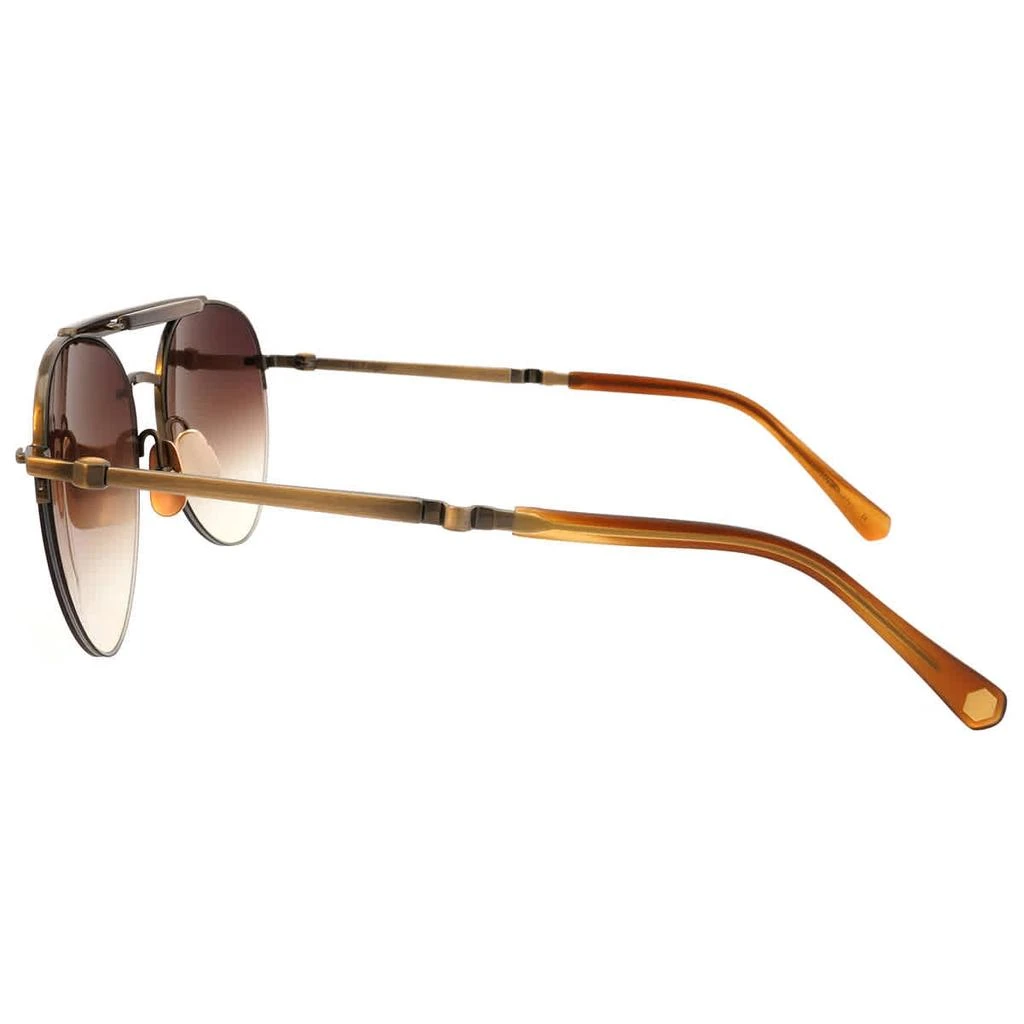 商品Mr. Leight|Mr. Leight Rodeo SL Canyon Pilot Mens Sunglasses ML4002 ATG-BW/CYN 57,价格¥898,第3张图片详细描述