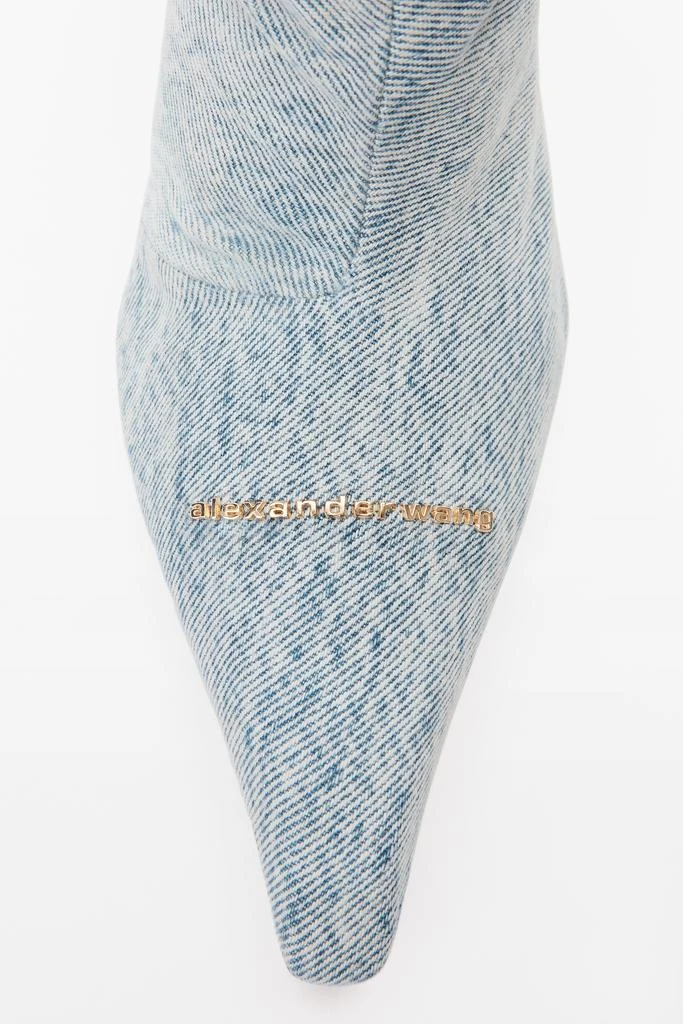 商品Alexander Wang|VIOLA 65 SLOUCH BOOT IN DENIM,价格¥3576,第2张图片详细描述