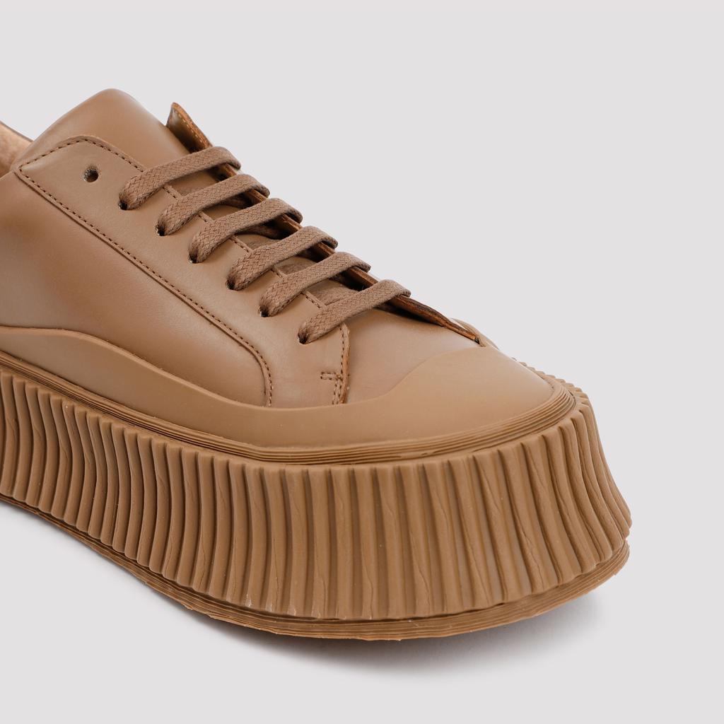 JIL SANDER  LEATHER SNEAKERS SHOES商品第3张图片规格展示