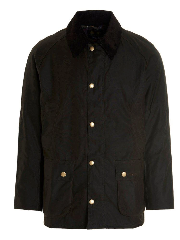 商品Barbour|Barbour Ashby Logo Detailed Buttoned Jacket,价格¥2119,第1张图片