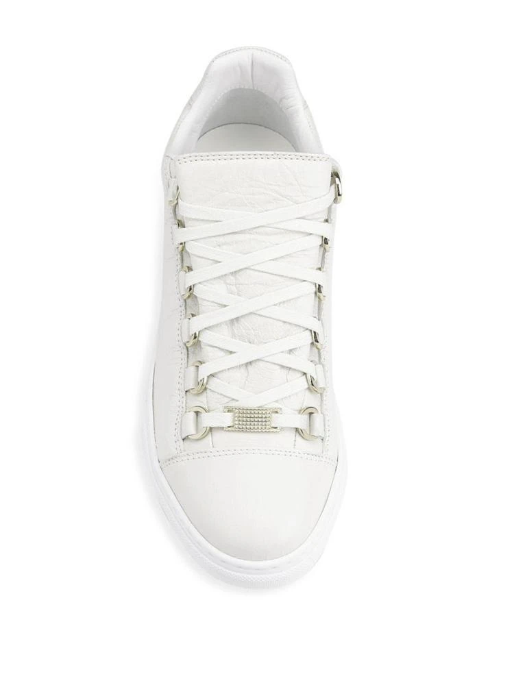 商品Balenciaga|Arena Leather Lace-Up Sneakers,价格¥1785,第4张图片详细描述