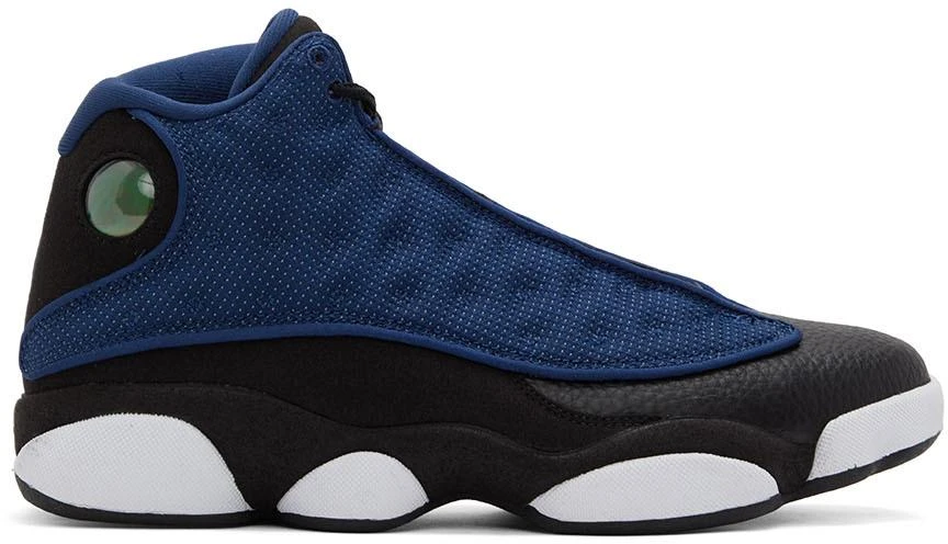 商品Jordan|Navy Jordan 13 Retro High-Top Sneakers,价格¥899,第1张图片
