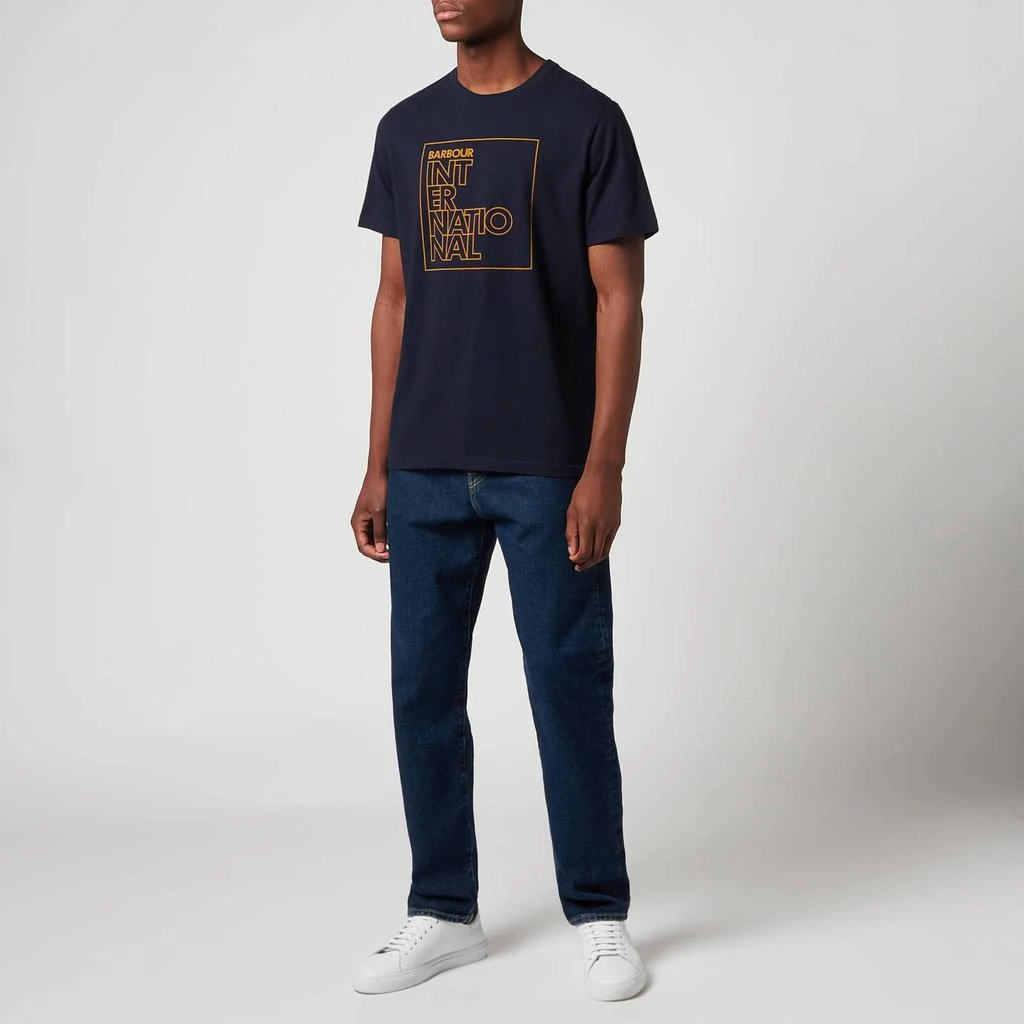 商品Barbour|Barbour International Men's Outline T-Shirt - Night Sky,价格¥127,第3张图片详细描述