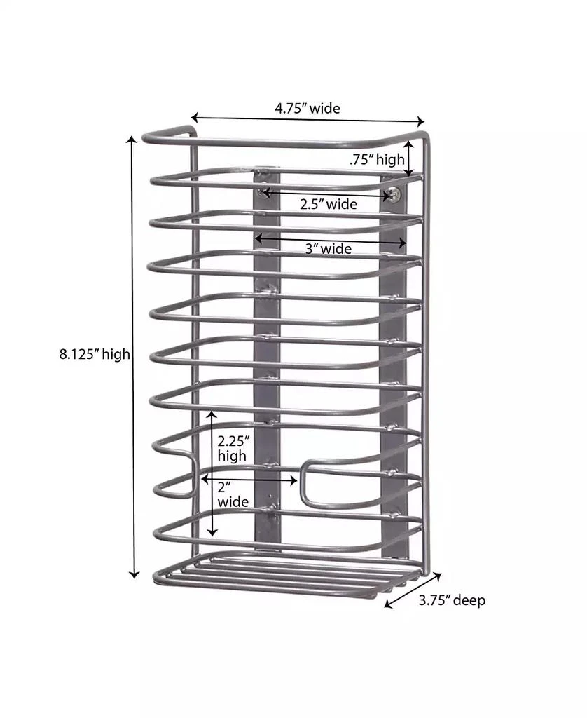 商品Household Essentials|Cabinet Door Trash Bag Organizer and Dispenser,价格¥265,第3张图片详细描述