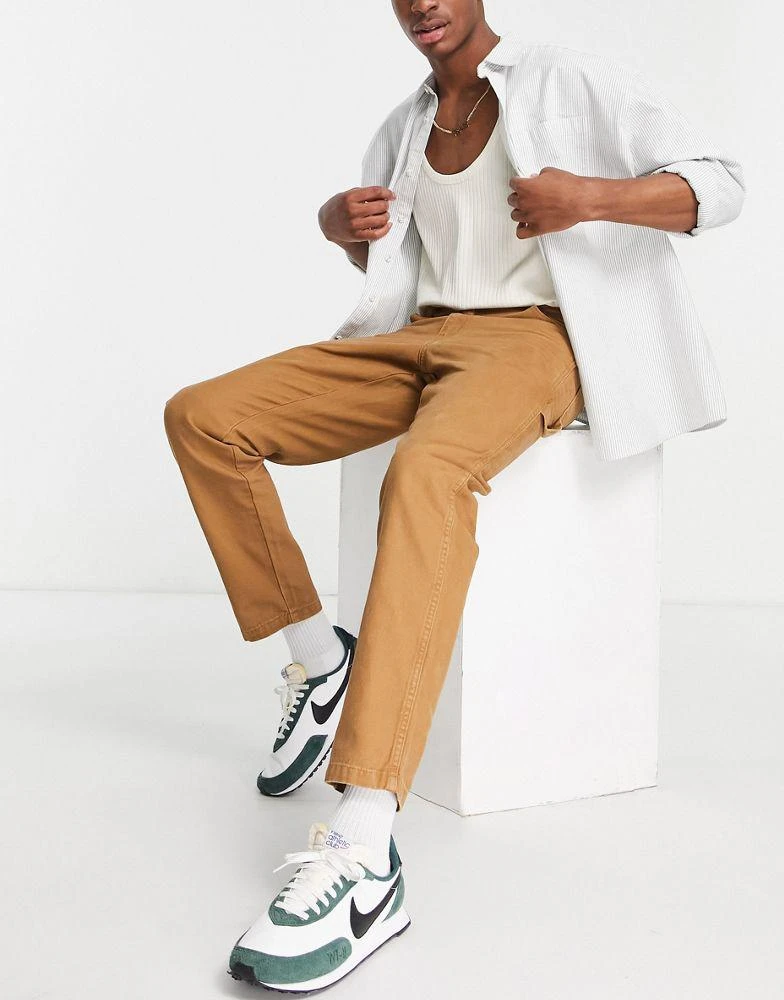 商品DICKIES|Dickies Duck Canvas trousers in brown,价格¥490,第1张图片