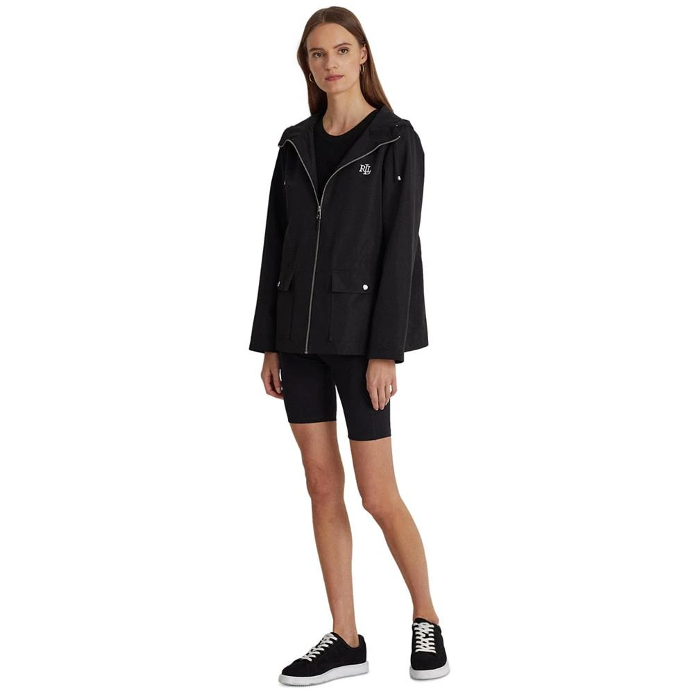 商品Ralph Lauren|女式 可折叠全拉链连帽夹克风衣,价格¥1346,第5张图片详细描述