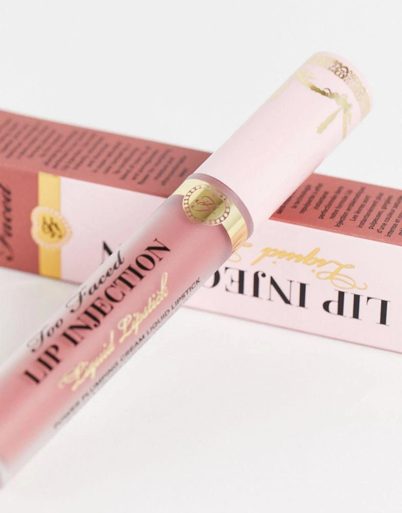 商品Too Faced Cosmetics|Too Faced Lip Injection Demi-Matte Liquid Lipstick - Size Queen,价格¥237,第2张图片详细描述