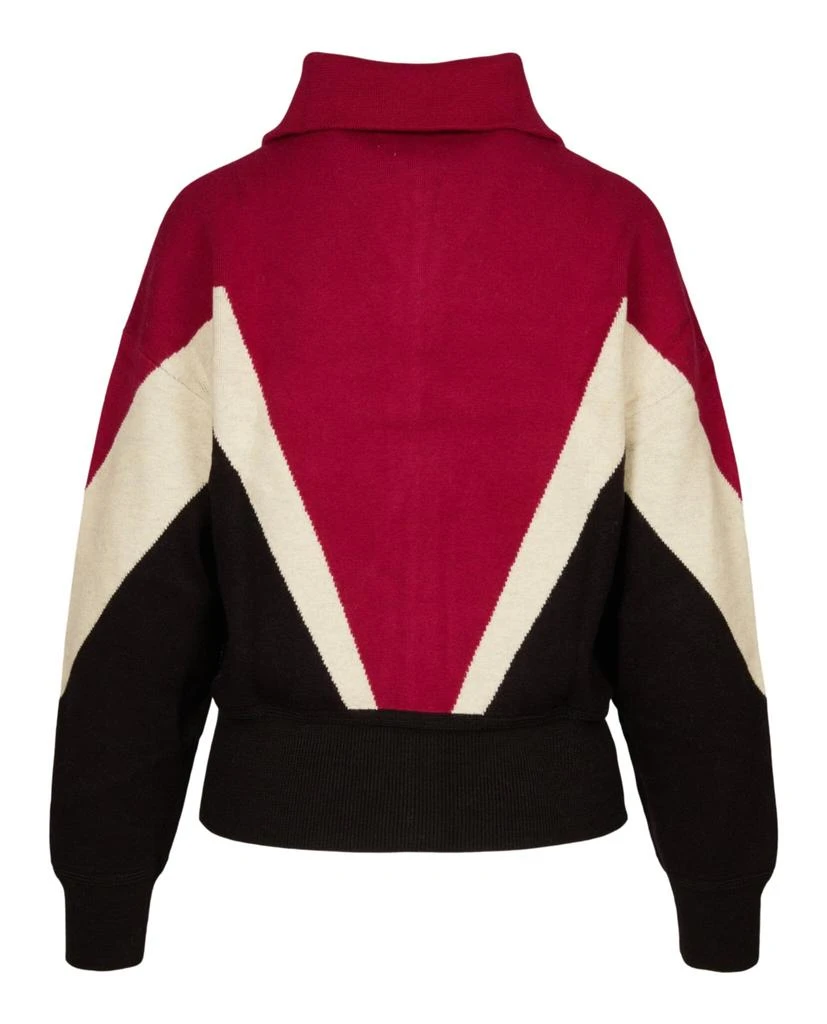 商品Isabel Marant|Colorblock Knit Track Jacket,价格¥3717,第2张图片详细描述