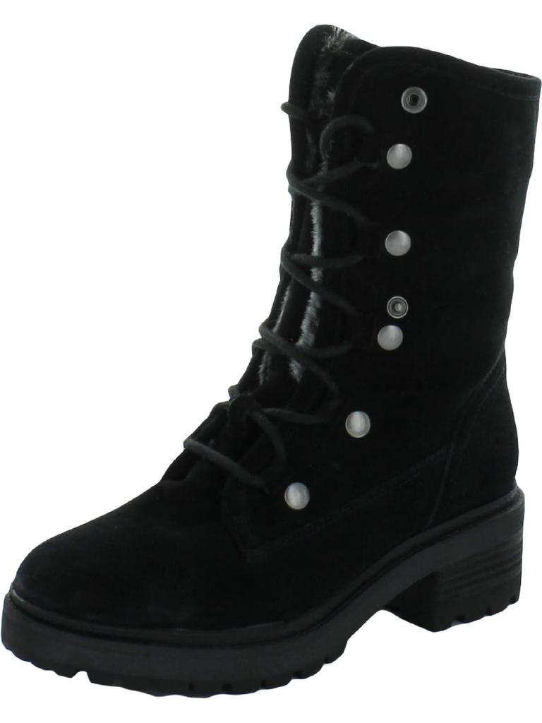 Canon Womens Faux Fur Lined Water Repellent Mid-Calf Boots商品第1张图片规格展示