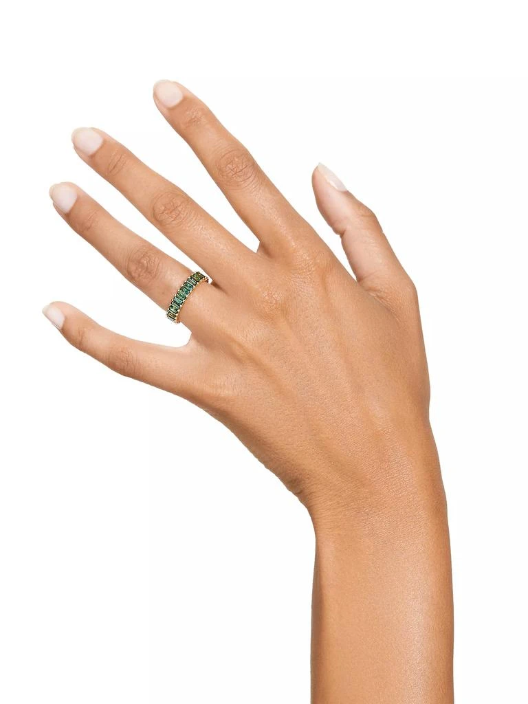 商品Swarovski|Matrix Goldtone-Plated Ring,价格¥1115,第2张图片详细描述